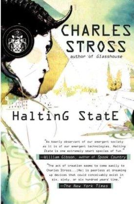 Halting State by Charles Stross — book cover