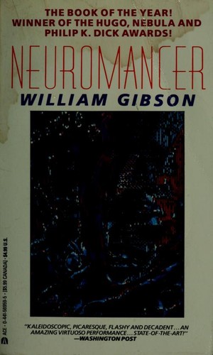 Neuromancer by William Gibson — book cover